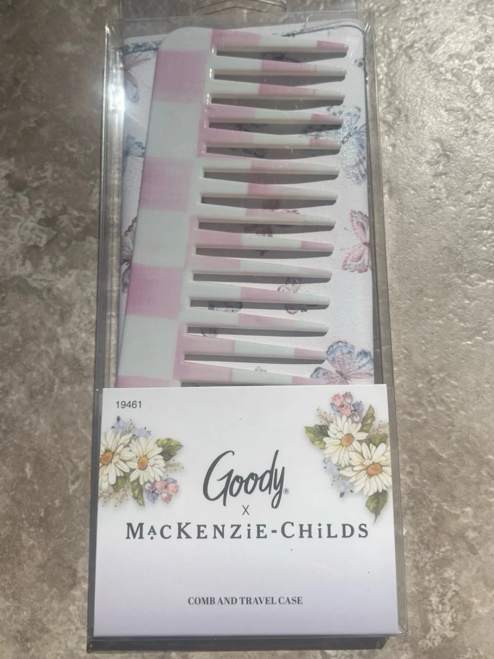 MacKenzie Childs x Goody Target Satin Scrunchies Hair Ties Bobby Pins Comb LOT